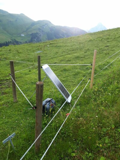 PV powered electric fence in a remote area. Source: © Jens Brand